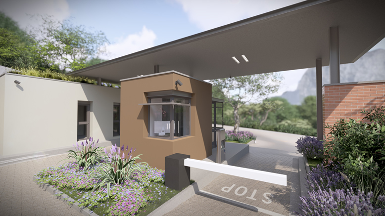 Johannesdal Village - Gatehouse and security booth